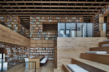 Biblioteca unui designer de interior